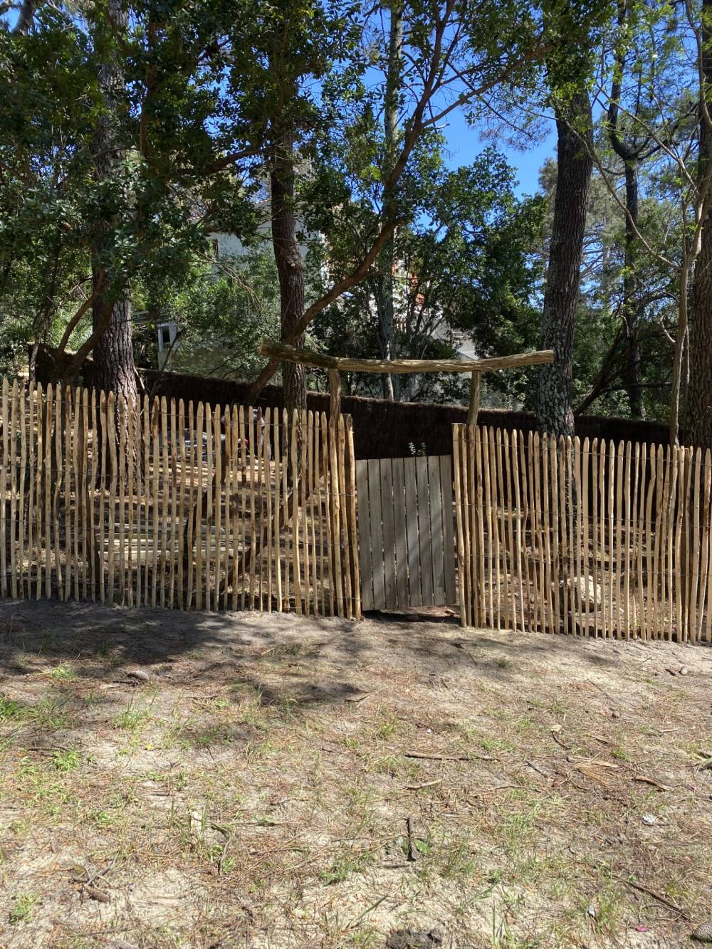clôture en bois 1