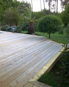 terrasse en bois